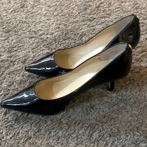 Ivanka Trump Black Patent Leather Pump
